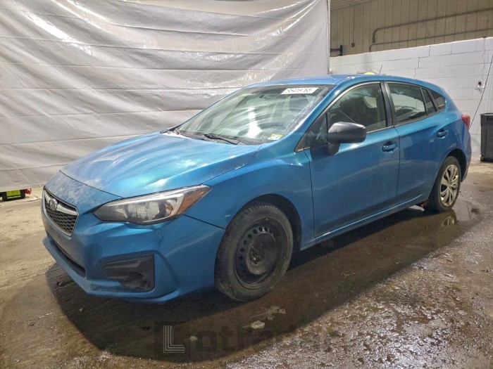 Subaru Impreza 2017 VIN 4S3GTAA64H1737237