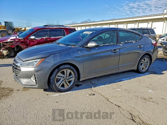 Hyundai Elantra 2019 VIN KMHD84LF9KU836446