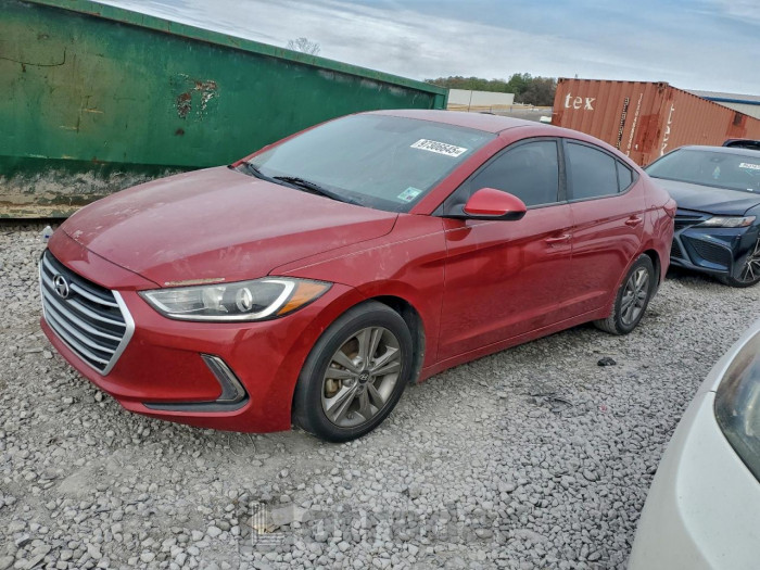 Hyundai Elantra 2017 VIN KMHD84LFXHU141904