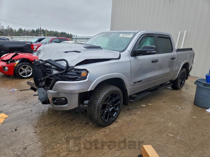 Ram 1500 2025 VIN 1C6SRFJP6SN627117