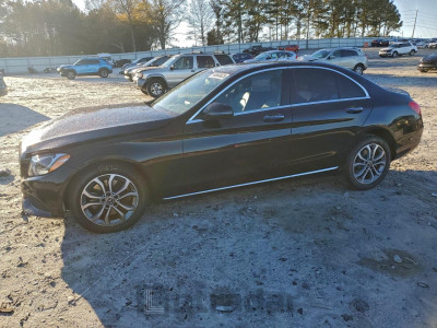 Mercedes-benz C class 2017 WDDWF4KB4HR293316