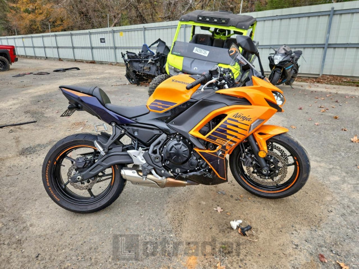 Kawasaki Ex650 2025 VIN ML5EXEP18SDAG5227