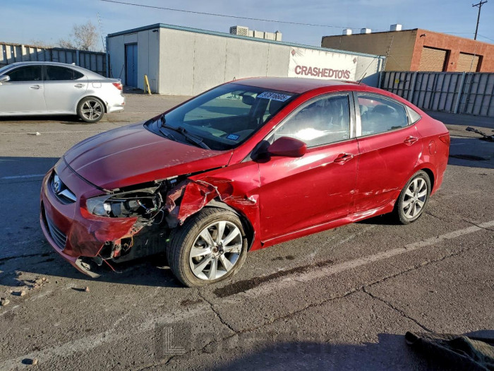 Hyundai Accent 2013 VIN KMHCU4AE8DU289724