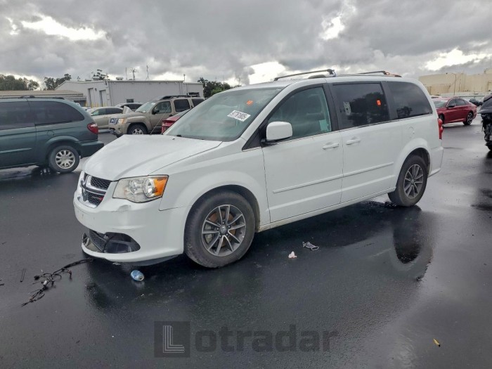 Dodge Caravan 2017 VIN 2C4RDGCG0HR735642