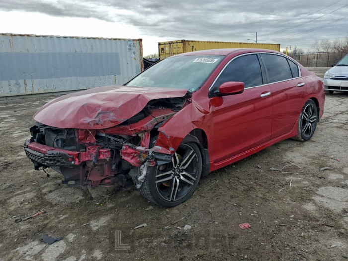 Honda Accord 2017 VIN 1HGCR2F12HA109288