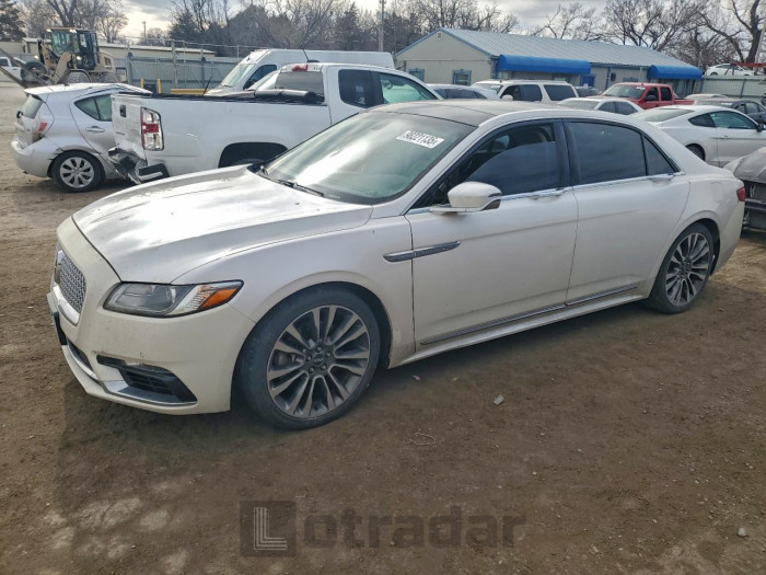 Lincoln Continental 2017 VIN 1LN6L9SP5H5601415