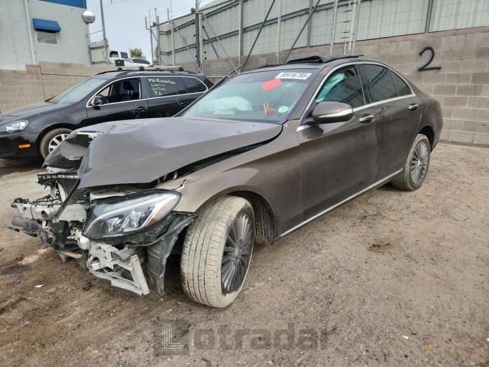 Mercedes-benz C class 2015 VIN 55SWF4KB9FU014924