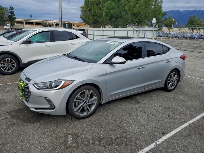 Hyundai Elantra 2017 VIN KMHD84LF6HU174785