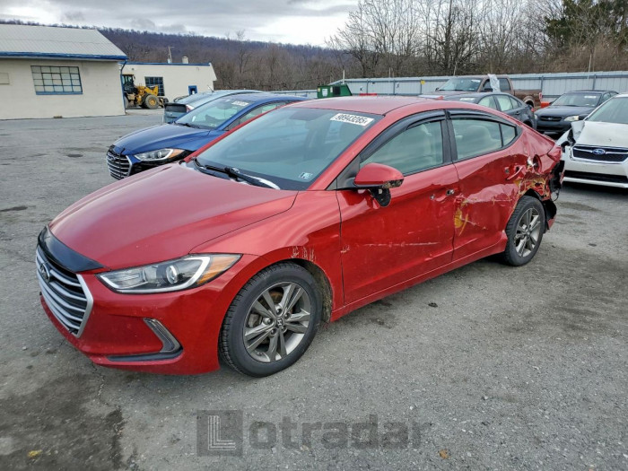 Hyundai Elantra 2017 VIN 5NPD84LF3HH110623
