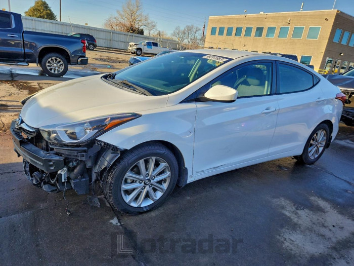 Hyundai Elantra 2016 VIN 5NPDH4AE0GH709603