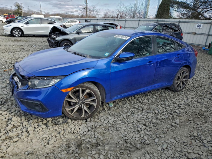 Honda Civic 2019 VIN 2HGFC2F83KH606497