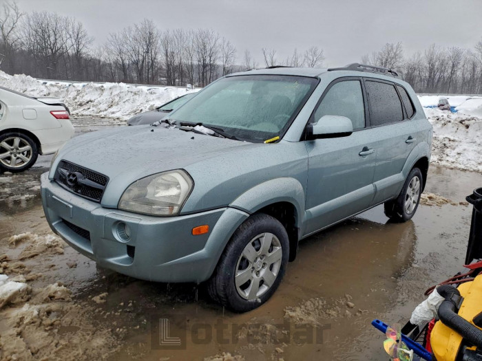 Hyundai Tucson 2007 VIN KM8JN72D27U541340