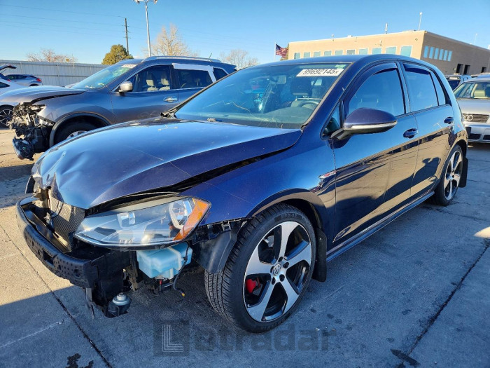 Volkswagen Gti 2017 VIN 3VW4T7AUXHM059839