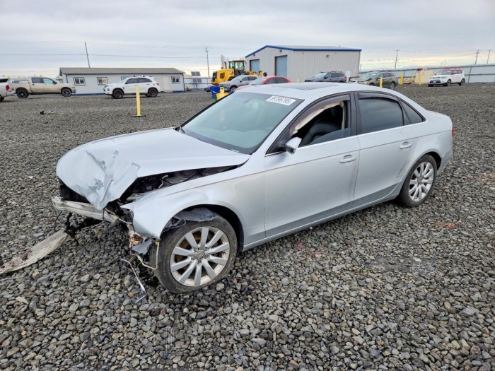 Audi A4 2013 VIN WAUBFAFL0DN020446