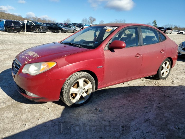 Hyundai Elantra 2007 VIN KMHDU46D17U163388