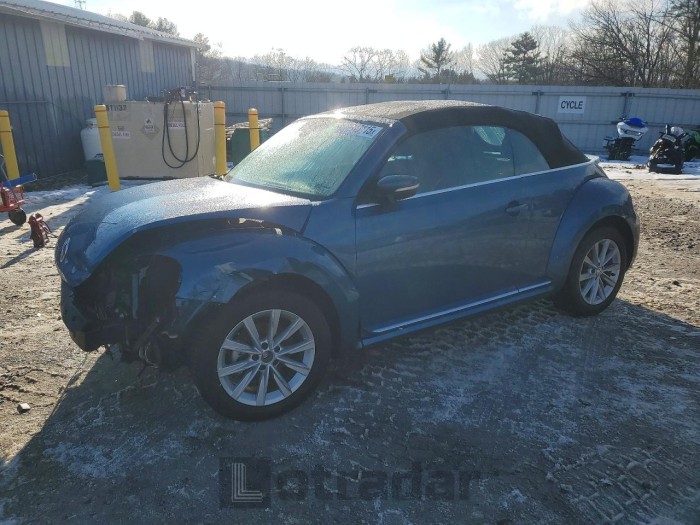 Volkswagen Beetle 2019 VIN 3VW5DAATXKM506442