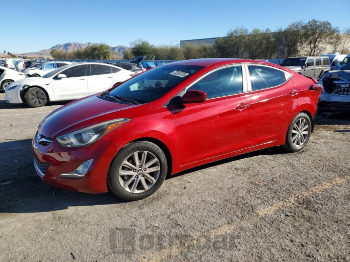 Hyundai Elantra 2015 VIN KMHDH4AE0FU224054