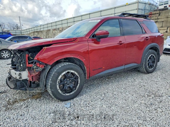 Nissan Pathfinder 2024 VIN 5N1DR3BD9RC223637