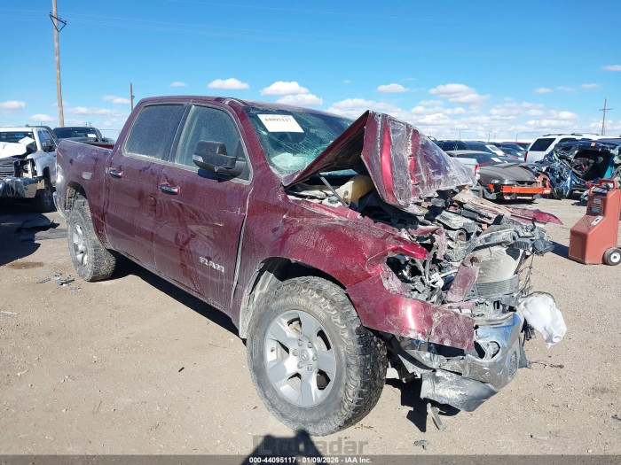 Ram 1500 2019 VIN 1C6RRFFG0KN903802