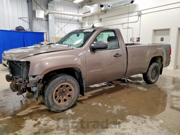 Gmc SIERRA 2012 VIN 1GTN1TEX7CZ283295