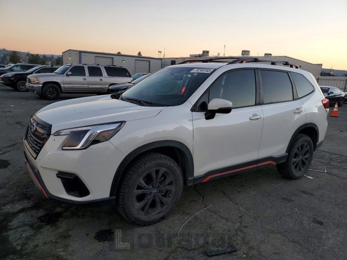 Subaru Forester 2022 VIN JF2SKAJC4NH444171