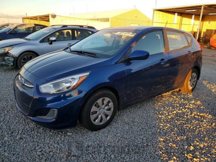 Hyundai Accent 2017 VIN KMHCT5AE1HU337255