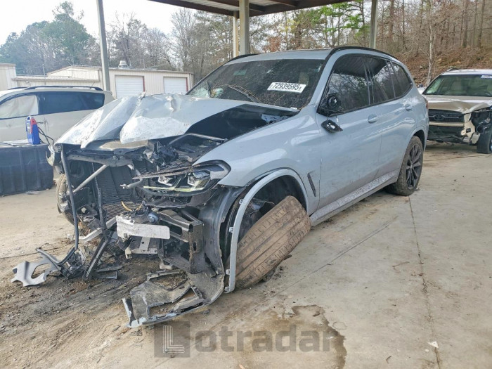 BMW X3 2022 VIN 5UX43DP05N9J11859