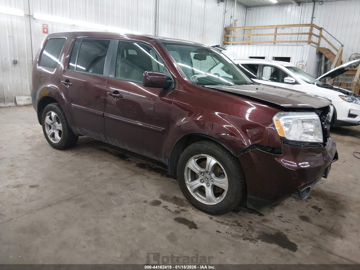 Honda Pilot 2013 VIN 5FNYF4H5XDB057502