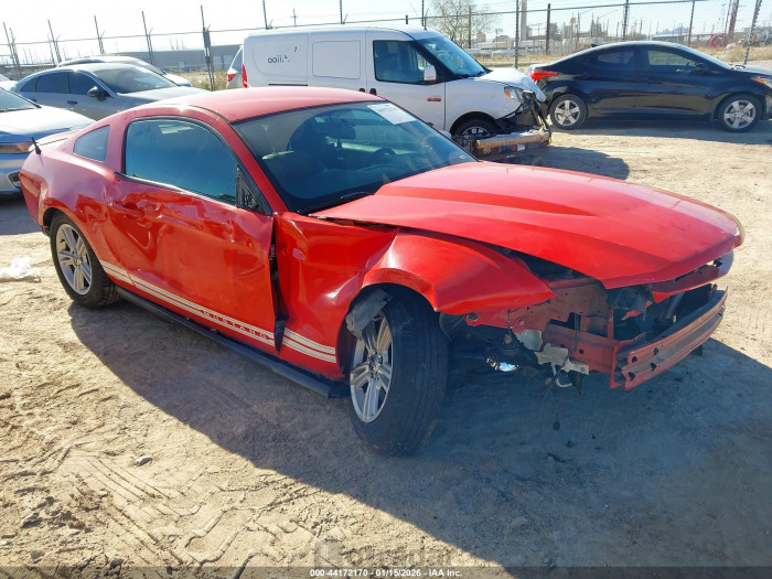 Ford Mustang 2012 VIN 1ZVBP8AM1C5282481
