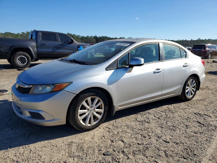Honda Civic 2012 VIN 2HGFB2F83CH312487