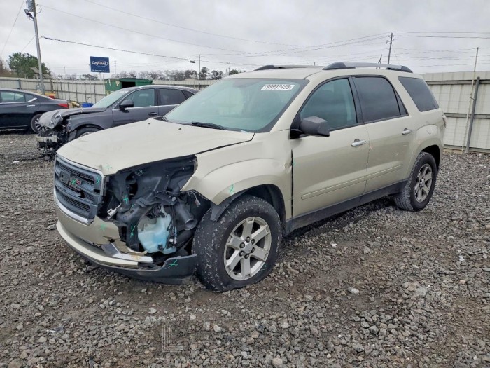 Gmc Acadia 2016 VIN 1GKKRNED0GJ262990