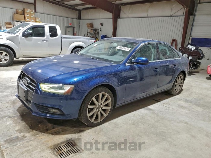 Audi A4 2013 VIN WAUFFAFL4DN027868