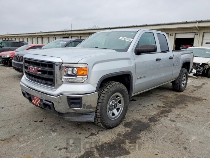 Gmc SIERRA 2014 VIN 1GTV2TEC5EZ367371