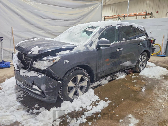 Acura Mdx 2016 VIN 5FRYD4H20GB027083