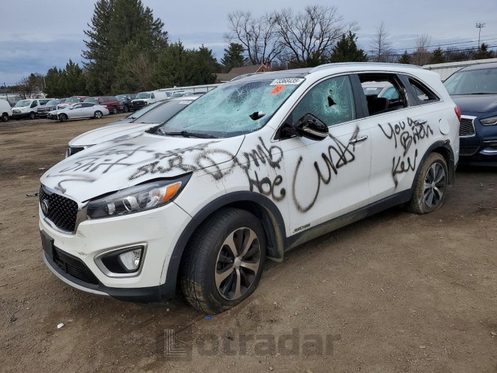 Kia Sorento 2017 VIN 5XYPHDA52HG336991