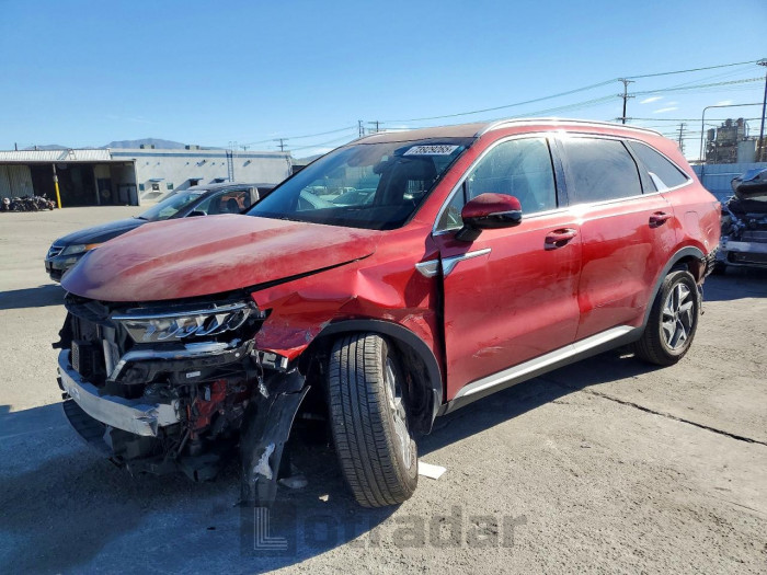 Kia Sorento 2022 VIN KNDRG4LGXN5086642