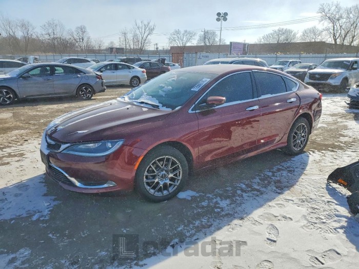 Chrysler 200 2015 VIN 1C3CCCABXFN713431