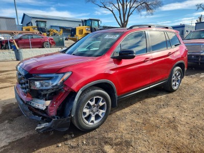 Honda Passport 2023 VIN 5FNYF8H66PB001593