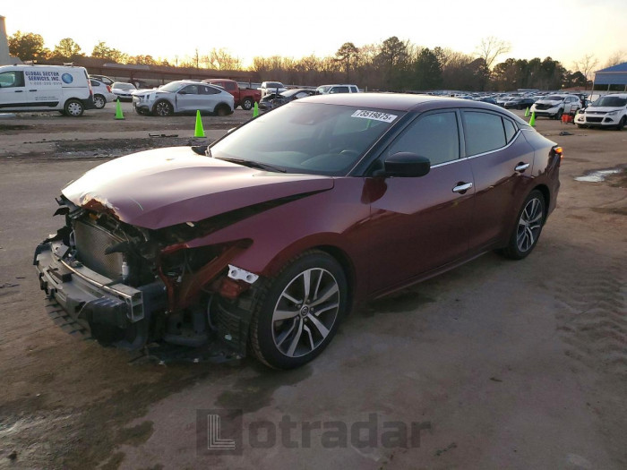 Nissan Maxima 2020 VIN 1N4AA6BV2LC366404