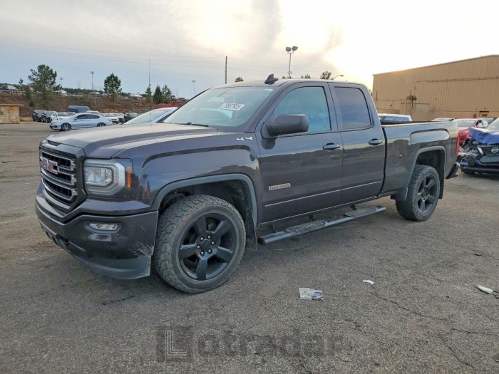 Gmc SIERRA 2016 VIN 1GTV2LEC5GZ217201