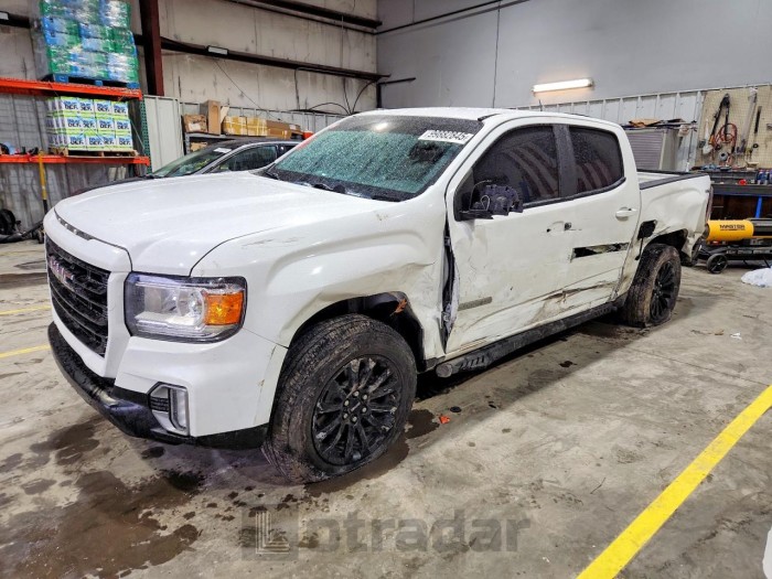 Gmc Canyon 2021 VIN 1GTG6CEN7M1228614