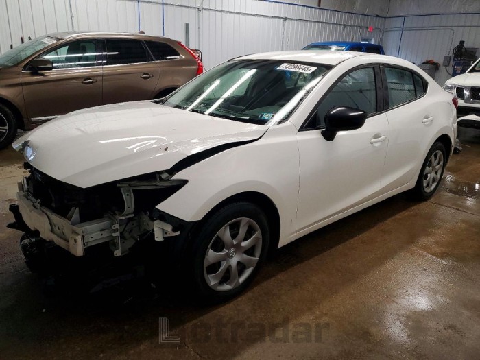 Mazda 3 2014 VIN JM1BM1T78E1210259