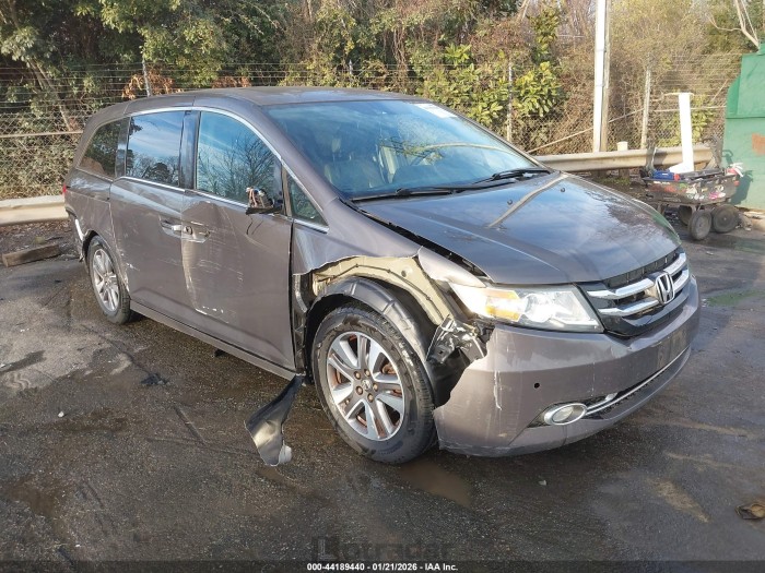 Honda Odyssey 2016 VIN 5FNRL5H9XGB098139