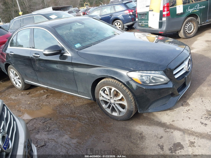 Mercedes-benz C-klasse 2017 VIN WDDWF4KBXHR280327