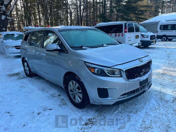 Kia SEDONA 2017 VIN KNDMA5C16H6264736