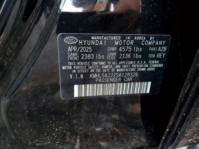 Hyundai Sonata 2025 KMHL54JJ2SA128326