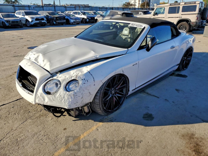 Bentley Continenta 2014 VIN SCBGC3ZA9EC094424