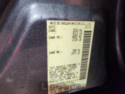 Nissan Altima 2014 1N4AL3AP6EC161618