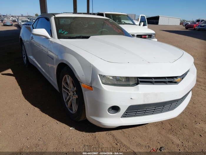 Chevrolet Camaro 2014 VIN 2G1FA1E39E9282113