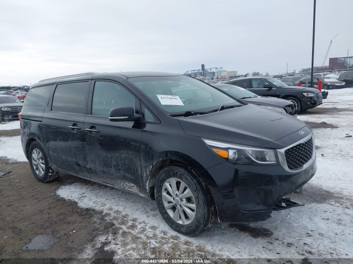 Kia SEDONA 2016 VIN KNDMB5C11G6093485